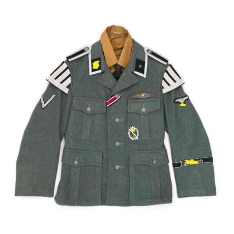 Waffen-SS, Viertaschenrock eines Unterscharführers. - фото 1
