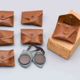Wehrmacht, Schachtel mit sechs Staubschutzbrillen Kradfahrer. - фото 1