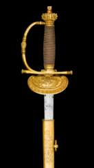Großbritannien, Court Sword aus der Regierungszeit König William IV. um 1830.