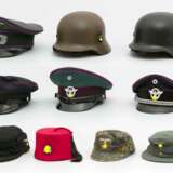 Konvolut von 10 Kopfbedeckungen staatliche Organisationen 1933-1945 und SS. - photo 1
