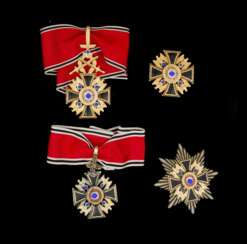 Konvolut von vier Orden des Deutschen Ordens der NSDAP.