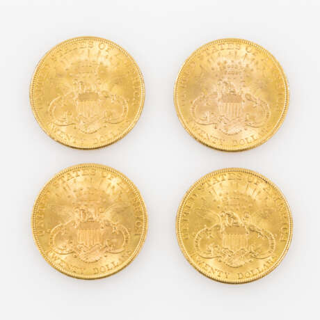 USA/GOLD - 4 x 20 Dollars Liberty Head, - Foto 2