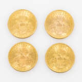 USA/GOLD - 4 x 20 Dollars Liberty Head, - Foto 2