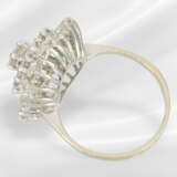 Ring: schöner vintage Blütenring mit reichem Brill… - Foto 5