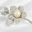 Brooch/pin: extremely decorative, floral vintage g… - Аукционные цены