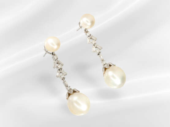 Earrings: beautiful earrings with diamonds and lar… - photo 2