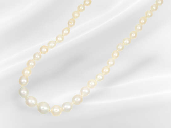 Chain: valuable antique Oriental pearl necklace, p… - фото 3