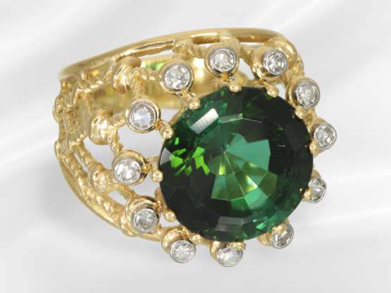 Ring: sehr dekorativ gefertigter vintage Goldschmi… - Foto 2