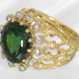 Ring: sehr dekorativ gefertigter vintage Goldschmi… - Foto 3