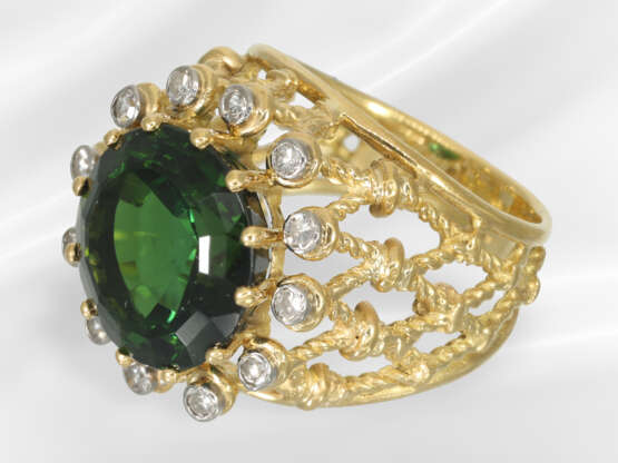Ring: very decoratively crafted vintage goldsmith … - photo 3