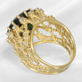Ring: sehr dekorativ gefertigter vintage Goldschmi… - Foto 4