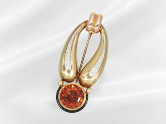 Brooch/pendant: very decorative and unusual Art De…