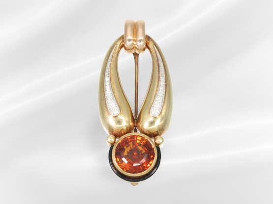 Brooch/pendant: very decorative and unusual Art De… - фото 3