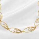 Chain/necklace: very decorative vintage 18K gold c… - photo 1