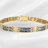 Bracelet: attractive and high-quality sapphire/bri… - photo 5