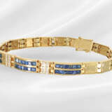 Bracelet: attractive and high-quality sapphire/bri… - photo 1