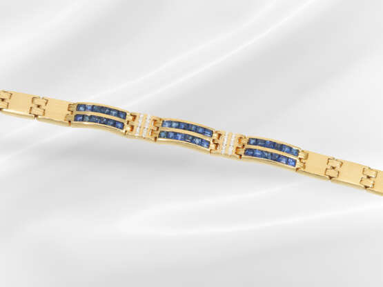 Bracelet: attractive and high-quality sapphire/bri… - фото 2