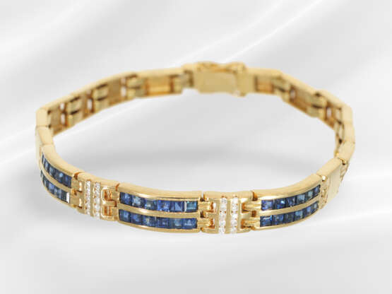 Bracelet: attractive and high-quality sapphire/bri… - фото 3