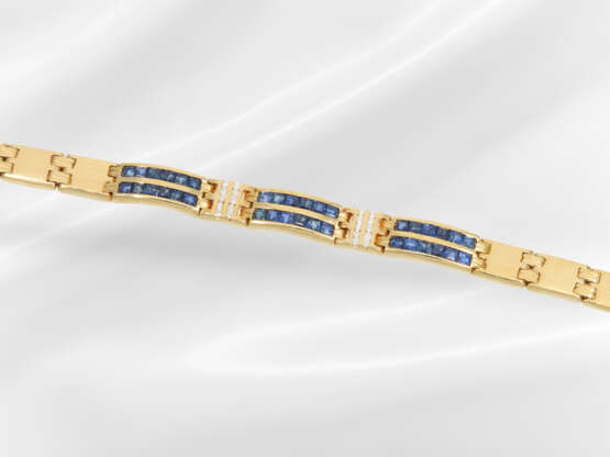 Bracelet: attractive and high-quality sapphire/bri… - photo 4