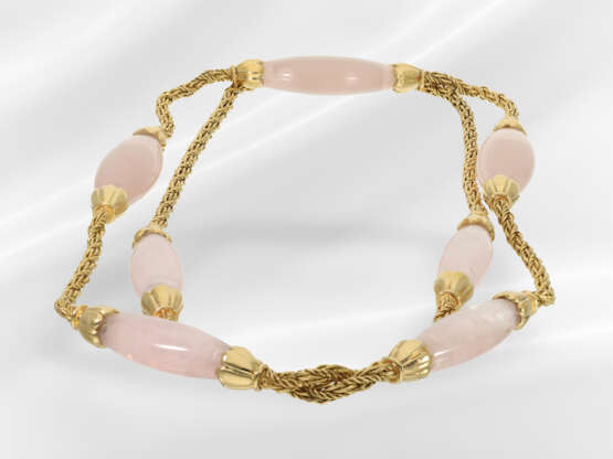 Kette/Collier: ausgefallene endlose 18K Goldkette … - Foto 3