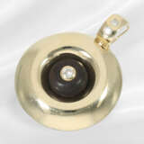 Decorative designer pendant set with onyx and bril… - photo 2