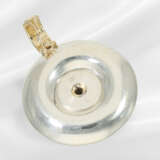 Decorative designer pendant set with onyx and bril… - photo 4