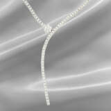Chain/necklace: unusual, modern brilliant-cut diam… - photo 3