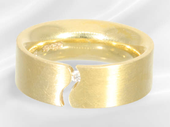 Ring: high-quality, modern, heavy brilliant-cut di… - фото 4