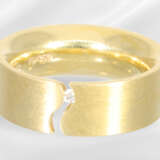Ring: high-quality, modern, heavy brilliant-cut di… - photo 4