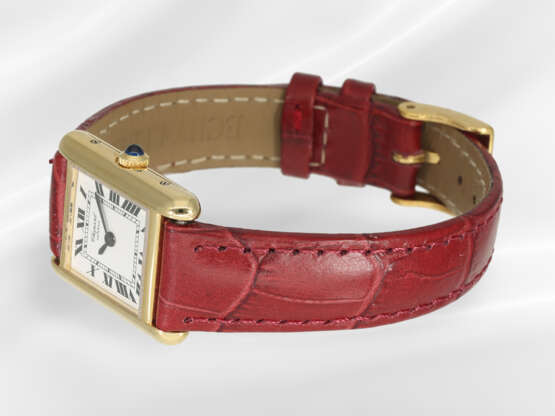 Wristwatch: fine Cartier Tank ladies' watch, refer… - photo 2