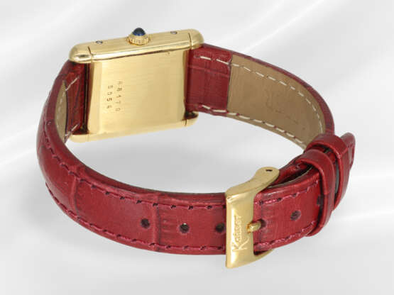 Wristwatch: fine Cartier Tank ladies' watch, refer… - фото 3