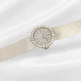 Wristwatch: white gold vintage ladies' watch by Lo… - photo 2
