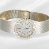 Wristwatch: white gold vintage ladies' watch by Lo… - photo 3