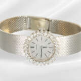 Wristwatch: white gold vintage ladies' watch by Lo… - фото 3