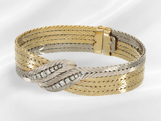 Bracelet: decorative and elaborately crafted bicol… - photo 2