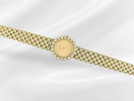 Armbanduhr: goldene vintage Damenuhr der Marke "Cl… - Foto 2