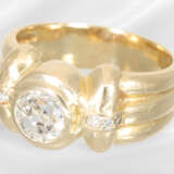 Ring: solide gefertigter vintage Diamantring, Alts… - Foto 2