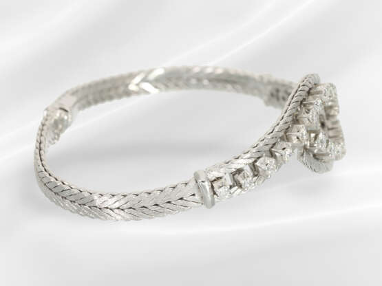Bracelet: very beautiful and high-quality 18K whit… - photo 3