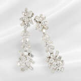 Earrings: extremely attractive diamond/brilliant-c… - photo 1