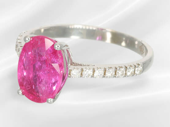 Ring: filigree brilliant-cut diamond ring with fin… - photo 4
