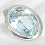 Pendant: solid aquamarine pendant, brand jewellery… - photo 2