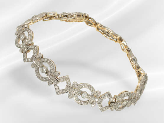 Bracelet: very attractive and fine antique goldsmi… - фото 1
