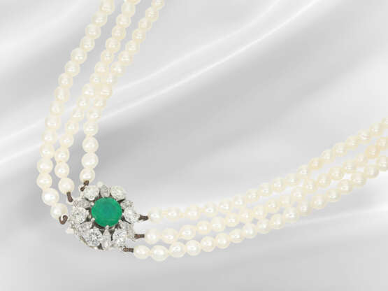 Kette/Collier: sehr schöne mehrreihige Perlenkette… - Foto 1