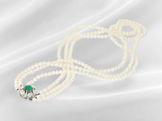 Kette/Collier: sehr schöne mehrreihige Perlenkette… - Foto 2