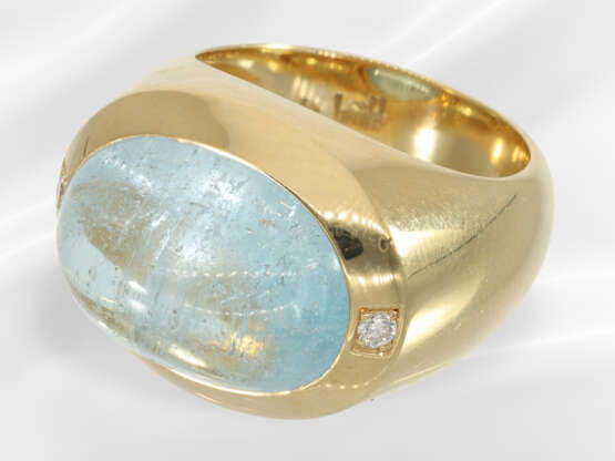 Ring: hochwertige moderne Handarbeit aus 18K Gold … - Foto 6