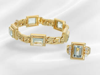 Bracelet/ring: very high-quality, modern goldsmith…