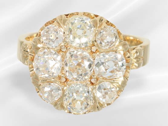 Ring: dekorativer Goldring mit sehr schönen Altsch… - Foto 2