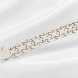 Bracelet: attractive white gold diamond/goldsmith'… - photo 3