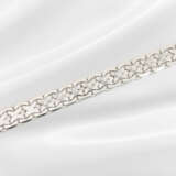 Bracelet: attractive white gold diamond/goldsmith'… - photo 4