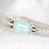 Bracelet: fancy vintage aquamarine bracelet, proba… - photo 1